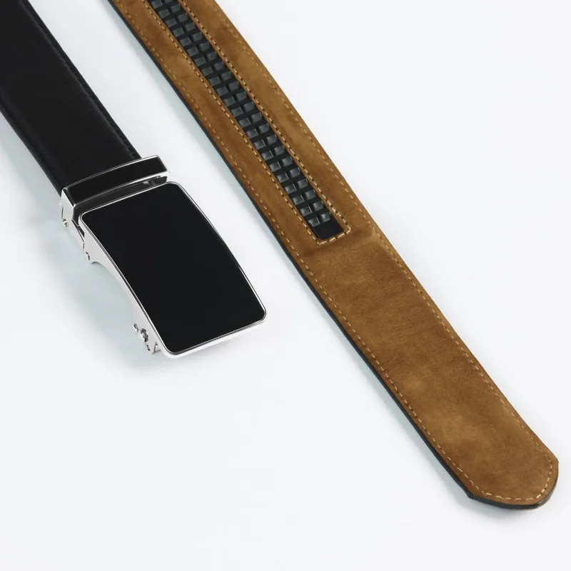Ceinture noir Bellino Moda — détail 2