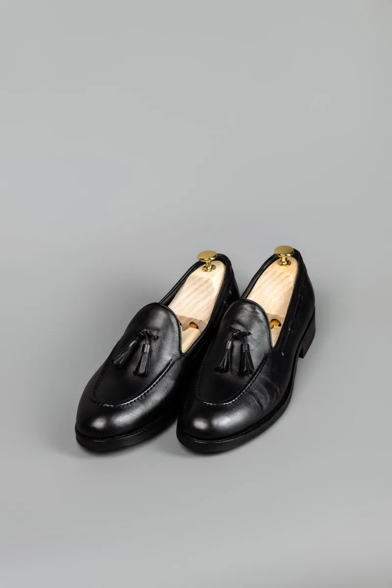 Chaussures Mocassin noir — détail 2