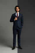 Business Suit Pilot rayé - Bellino Moda Romandie