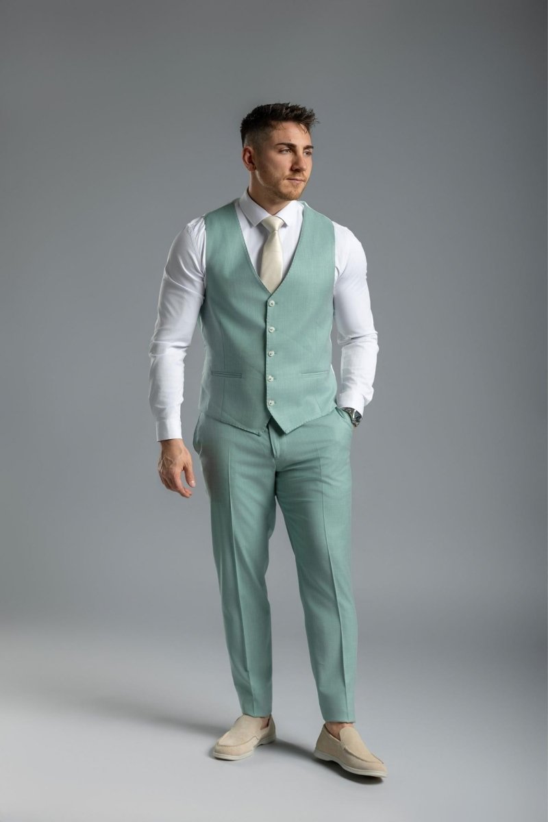 Vert pastel d'Amalfi - Bellino Moda Romandie