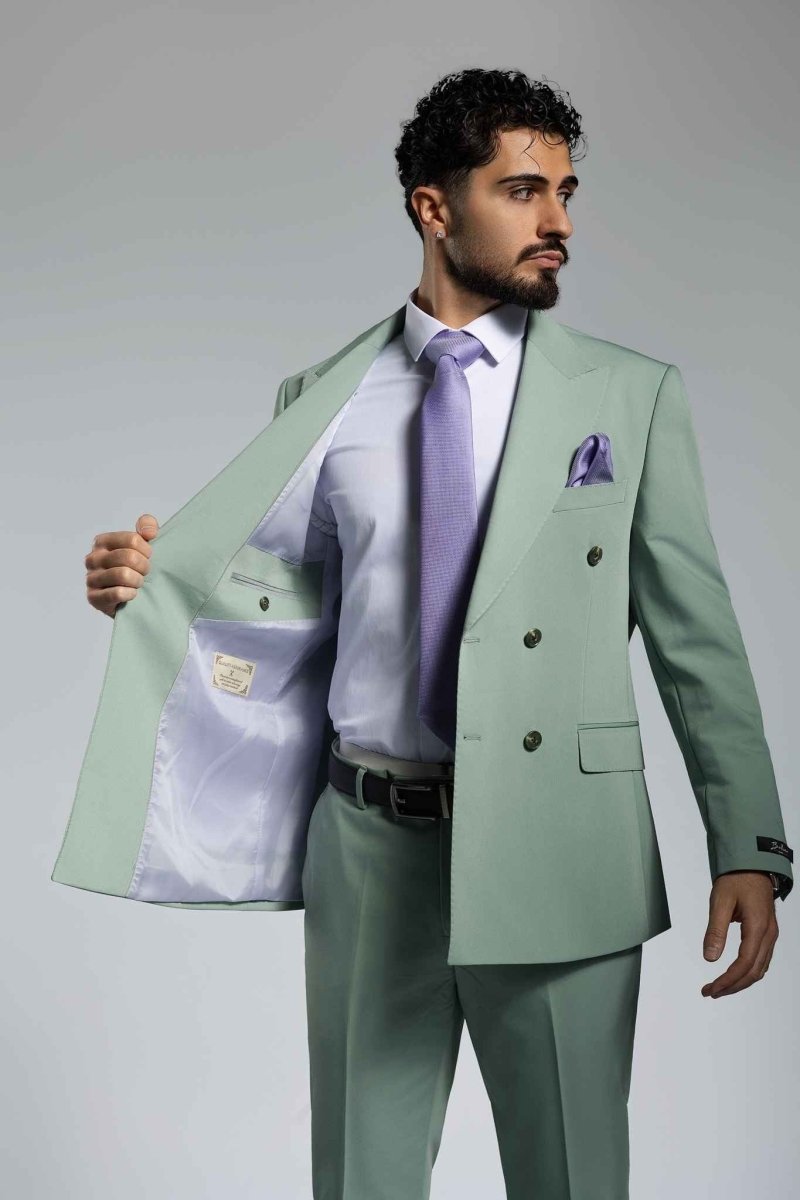 Costume vert pastel - Bellino Moda Romandie