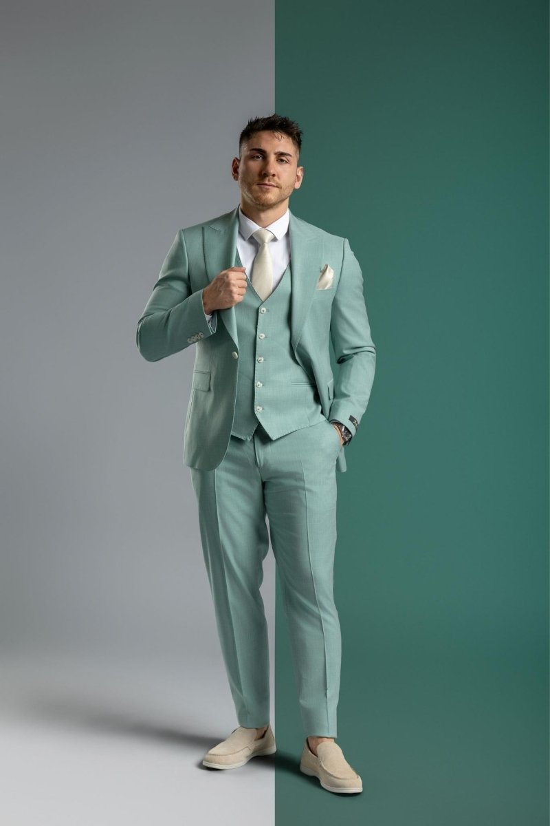 Vert pastel d'Amalfi - Bellino Moda Romandie