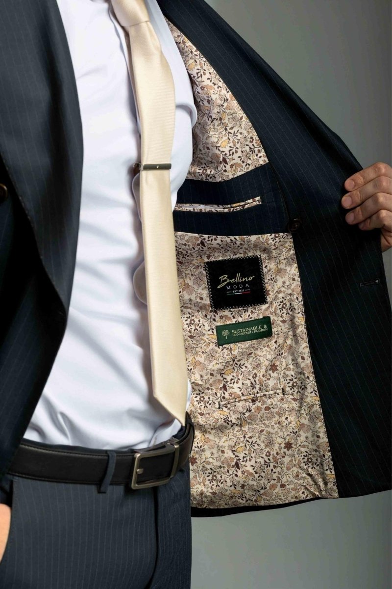 Croisé à rayures vertes - Bellino Moda Romandie