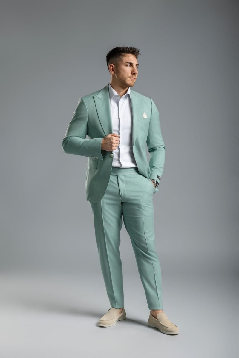 Vert pastel d'Amalfi - Bellino Moda Romandie