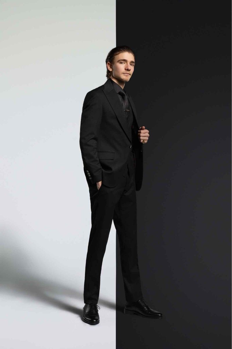Business Suit noir - Bellino Moda Romandie