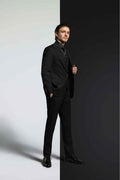 Business Suit noir - Bellino Moda Romandie