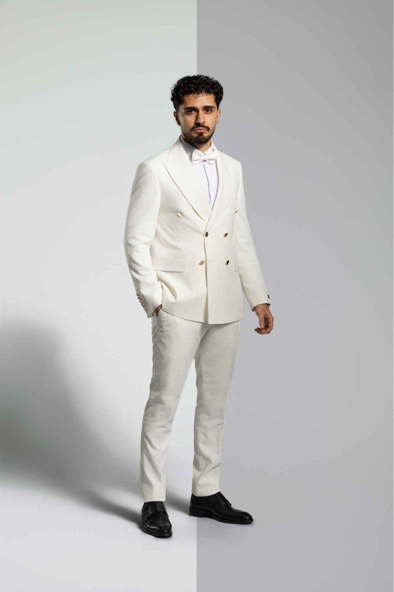 Smoking blanc - Bellino Moda Romandie