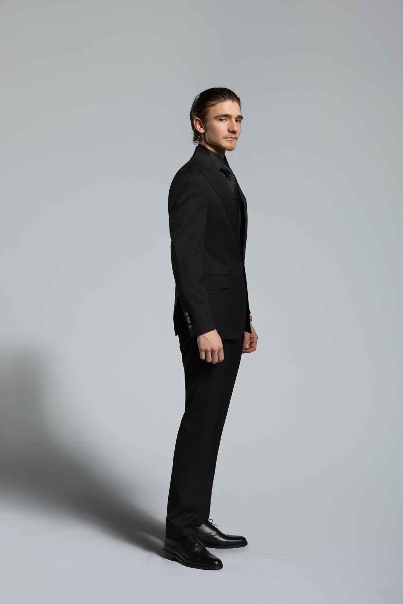 Business Suit noir - Bellino Moda Romandie